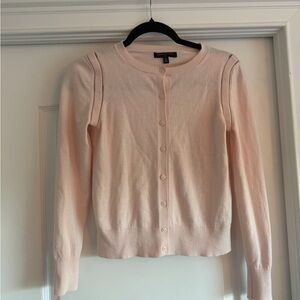 Banana Republic Light Pink Cardigan Sweater